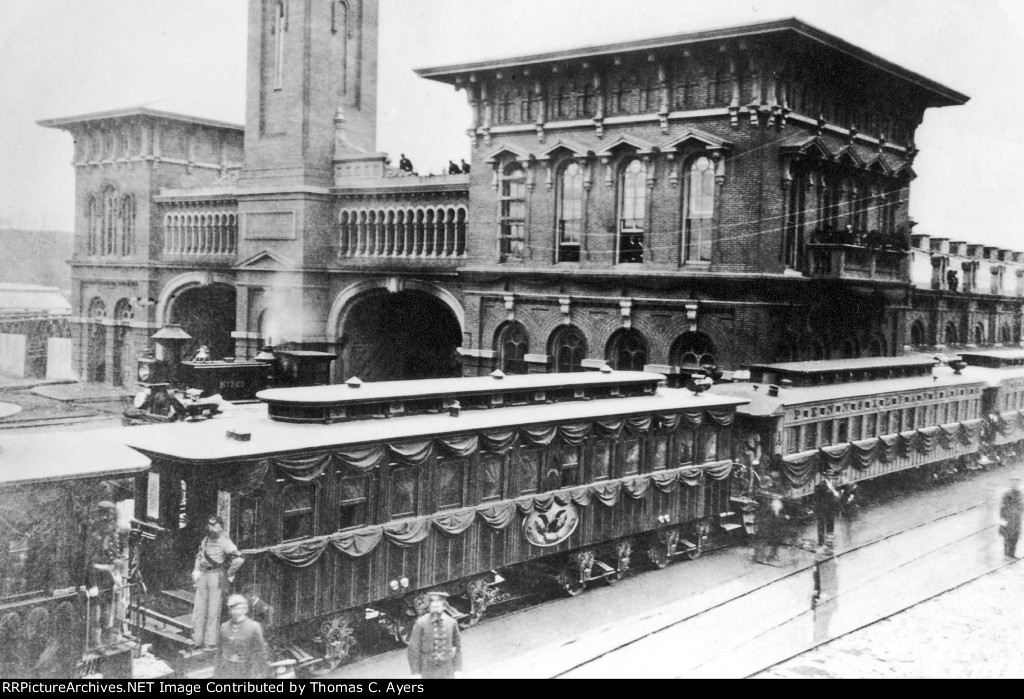 PRR Lincoln Funeral Train, 1865